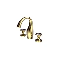 Смеситель на борт ванны Bravat Swan F24287G-ENG золото