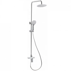 Душевая стойка Aquanet Arctic R AF520-71-R-CW белый / хром