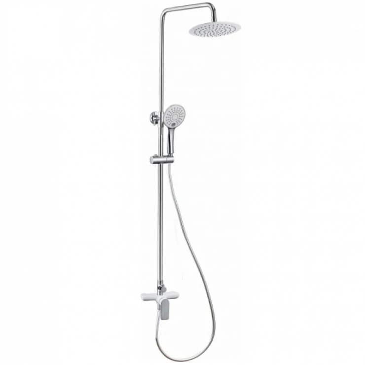 Душевая стойка Aquanet Arctic R AF520-71-R-CW белый / хром