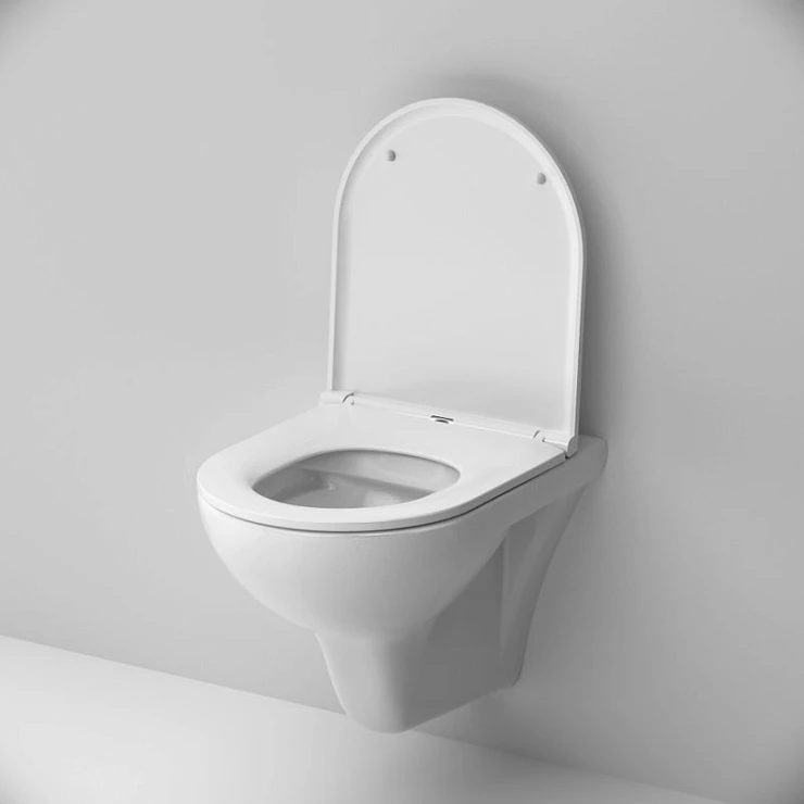 Унитаз подвесной AM.PM Gem C901700SC белый глянец