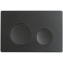 Кнопка смыва Veconi Flush V2 FLV2-B черная матовая