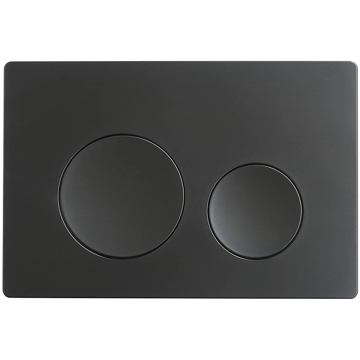 Кнопка смыва Veconi Flush V2 FLV2-B черная матовая