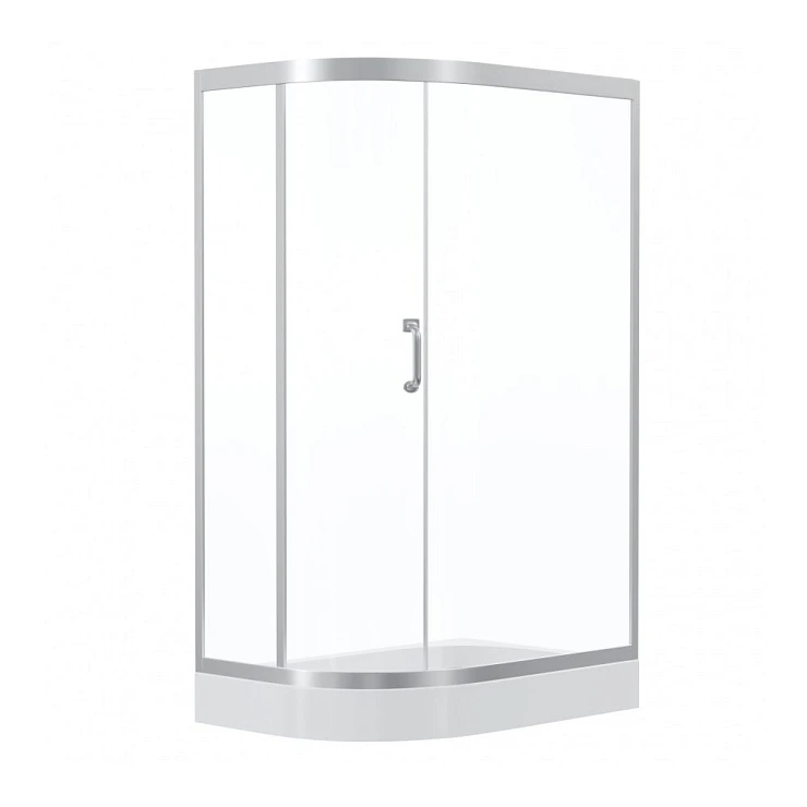 Душевой уголок AM.PM Orange 120x80см W54G-302U120MT64 профиль хром, стекло прозрачное