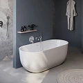 Акриловая ванна BelBagno BB706-1700-770 170x75 см BB706-1700-770 белая глянцевая