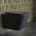 Унитаз подвесной Ceramica Nova Metric CN3007MB черный матовый