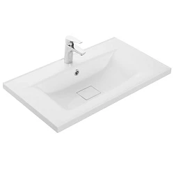 Раковина встраиваемая Aquaton Айрис M 80см 1A73263KAG010 белая