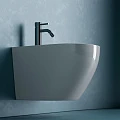 Биде подвесное Ceramica Nova Uno CN11002 белый глянец