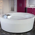 Акриловая ванна Астра-Форм Аврора 186x186 белая глянцевая