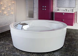 Акриловая ванна Астра-Форм Аврора 186x186 белая глянцевая