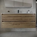 Тумба с раковиной Sancos Libra 120 дуб чарльстон