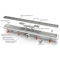 Душевой лоток Veconi Medium 95 V950MB черный матовый