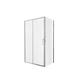 Душевой уголок Bravat Line 120x80см BS120.3101A профиль хром, стекло прозрачно