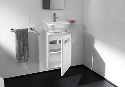 Тумба под раковину Roca Gap 45 ZRU9302735 белая матовая