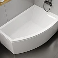 Акриловая ванна Vagnerplast Veronela Offset 160x105 VPBA160VEA3PX-04 правая, белая глянцевая