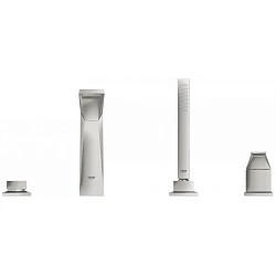 Смеситель на борт ванны Grohe Allure Brilliant 19787DC1 супер сталь