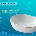 Раковина накладная Ceramica Nova Element CN6019 белая глянцевая