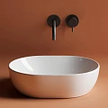 Раковина накладная Ceramica Nova Element CN6019 белая глянцевая
