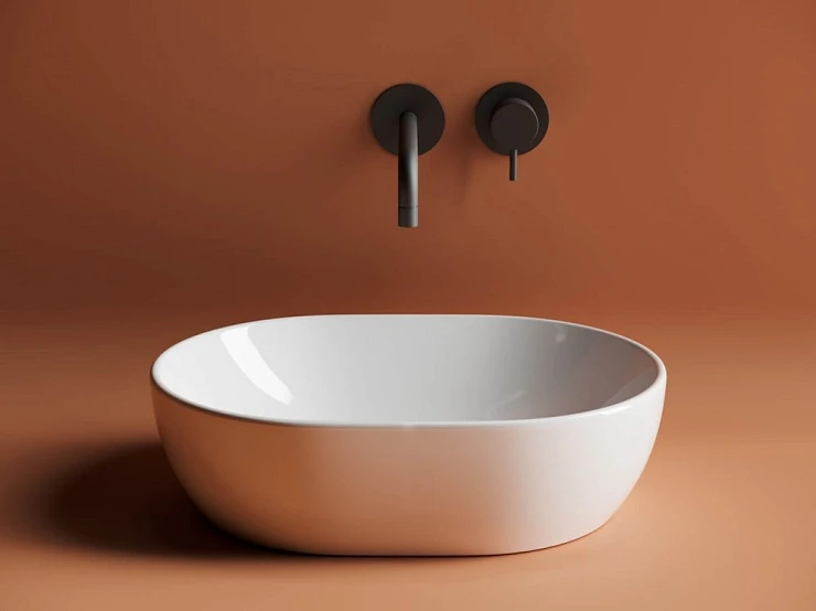Раковина накладная Ceramica Nova Element CN6019 белая глянцевая