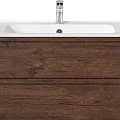 Тумба с раковиной Vincea Vico 100 темный дуб