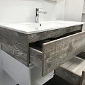 Тумба с раковиной Comforty Турин 90 00004136271CF дуб бежевый