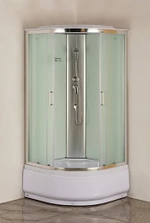 Душевая кабина Aquanet 90x90см SC-90Q рифленое стекло