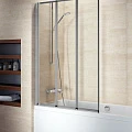 Шторка на ванну Riho VZ Alta 100x150см G008001111 профиль хром, стекло прозрачное