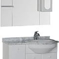 Мебель для ванной Aquanet Марсель 90 R б/к белый