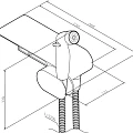 Гигиенический душ AM.PM Like F0202622 черный