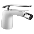 Смеситель для биде Lemark Melange LM4908CW белый / хром