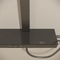 Душевая стойка Sancos Vos SC6100GG с термостатом, вороненая сталь