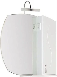 Зеркало-шкаф Aquanet Моника 75 186774 белый