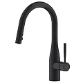 Смеситель для кухни Bravat Miranda F7164208BW-1B-ENG черный