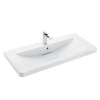 Раковина встраиваемая Aquaton Шерилл 105см 1A71323KSH010 белая