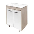 Тумба с раковиной Comforty Тулуза 75 00003132328CF сосна лоредо