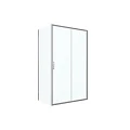 Душевой уголок Bravat Drop 120x80см BS120.3100A профиль хром, стекло прозрачное