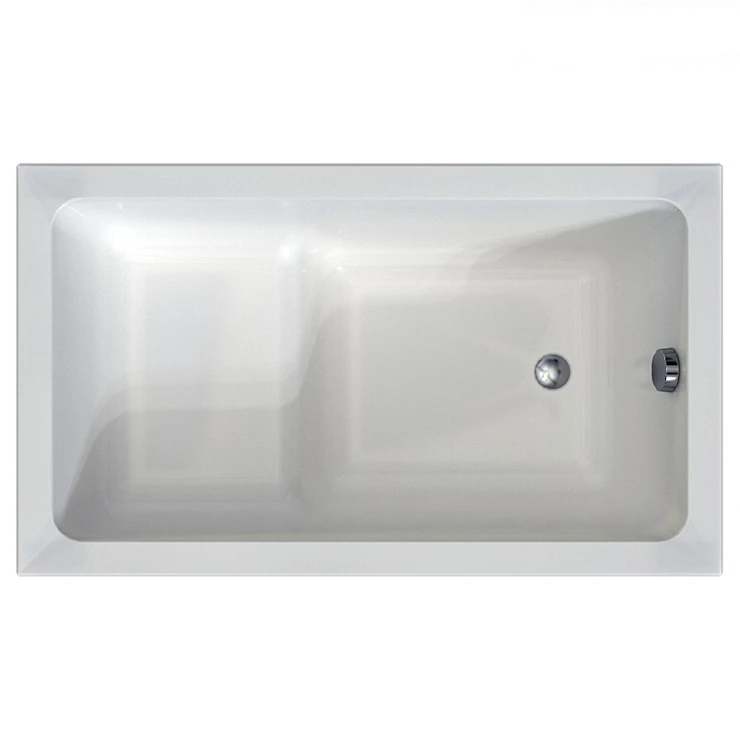 Акриловая ванна Radomir Vannesa Джоанна 2-01-0-0-1-253Р 120x70 см, с каркасом, белая глянцевая