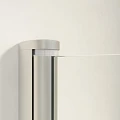 Душевой уголок Vegas Glass ZA-F Novo h2000 120*100 07 10 профиль матовый хром, стекло сатин