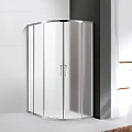Душевой уголок Cezares Molveno 110x90см MOLVENO-RH-2-110/90-P-Cr профиль хром, стекло рифленое