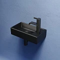 Раковина подвесная Ceramica Nova Element CN6051LMB черная матовая