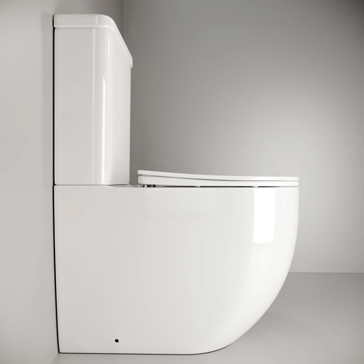 Бачок для унитаза Ceramica Nova Mia CN1801-T белый глянец