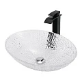 Раковина накладная ABBER Glas AK2303 прозрачная