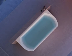 Акриловая ванна ABBER 170x75 AB9488-1.7 белая глянцевая