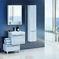 Тумба с раковиной Aquaton Капри 60 бетон пайн