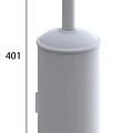 Ершик Boheme Uno 10984-MW белый матовый