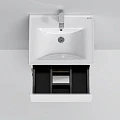 Раковина встраиваемая AM.PM X-Joy 55см M85AWCC0552WG белая глянцевая