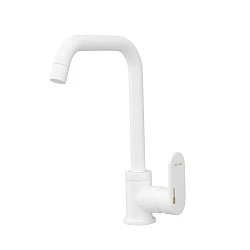 Смеситель для кухни Wasserkraft Mindel 8507 белый