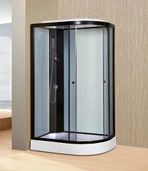 Душевая кабина Golden Frog 80х120см K120АL профиль черный