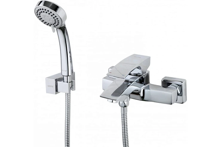 Напольный смеситель для ванны с душем Gappo G3007-8 хром
