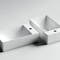 Раковина подвесная Ceramica Nova Element CN5007 R белая глянцевая