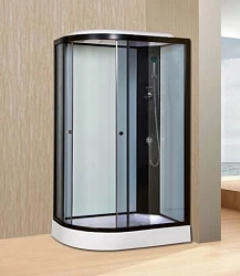 Душевая кабина Golden Frog 80х120см K120AR профиль черный